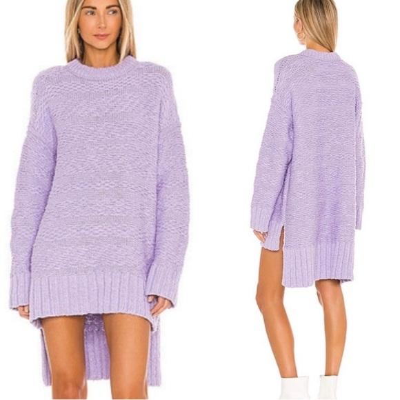 Free People Sparrow Sweater in Lavendula - Picture 1 of 2